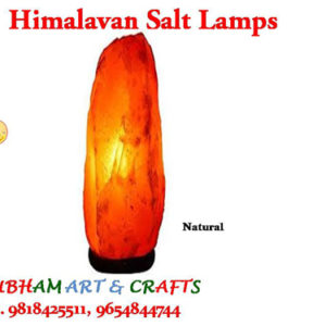 Rock Salt Lamp Natural